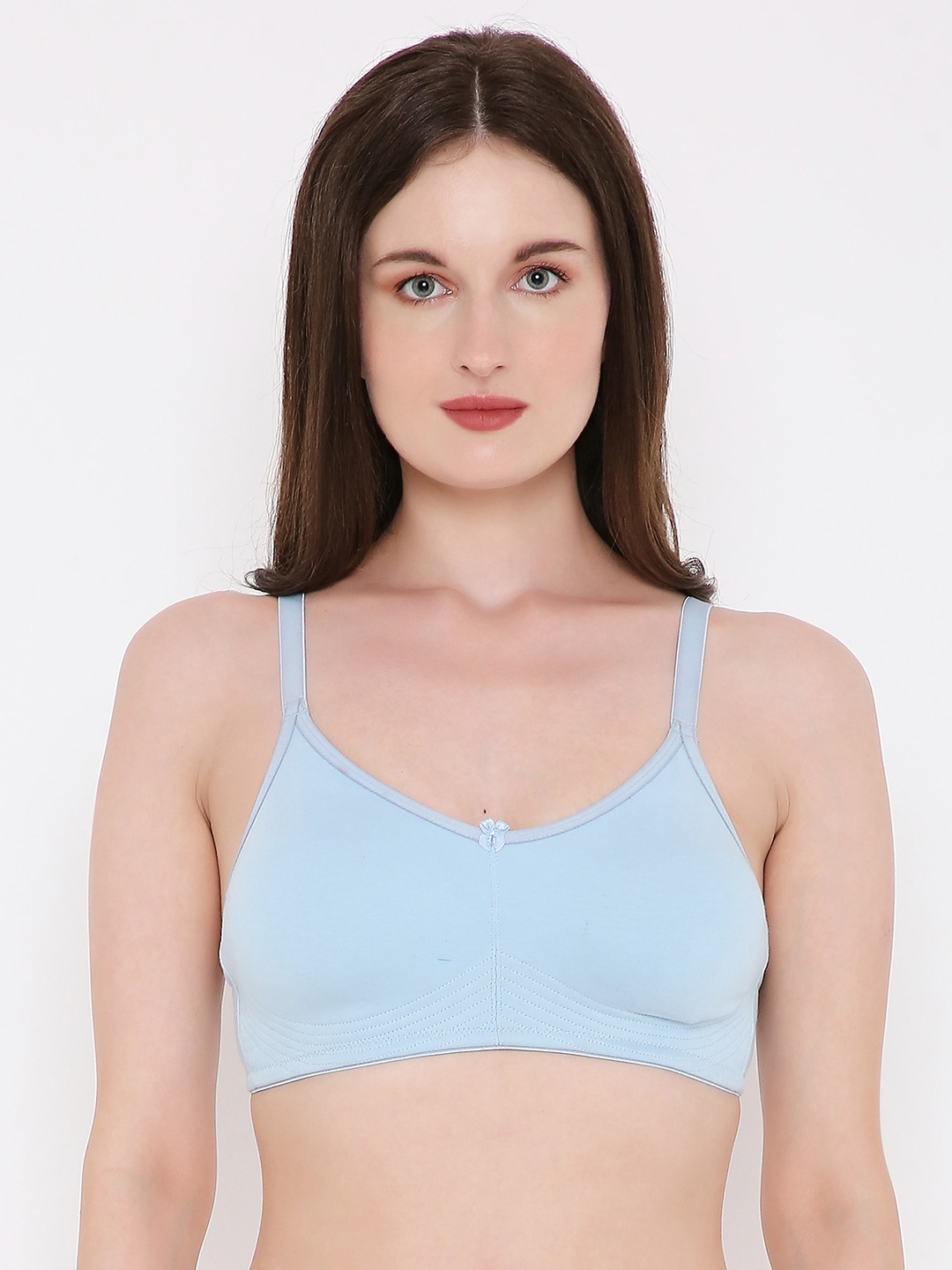 

Berrys Intimatess Non-Wired & Non Padded with Medium Coverage T-shirt Bra, Blue