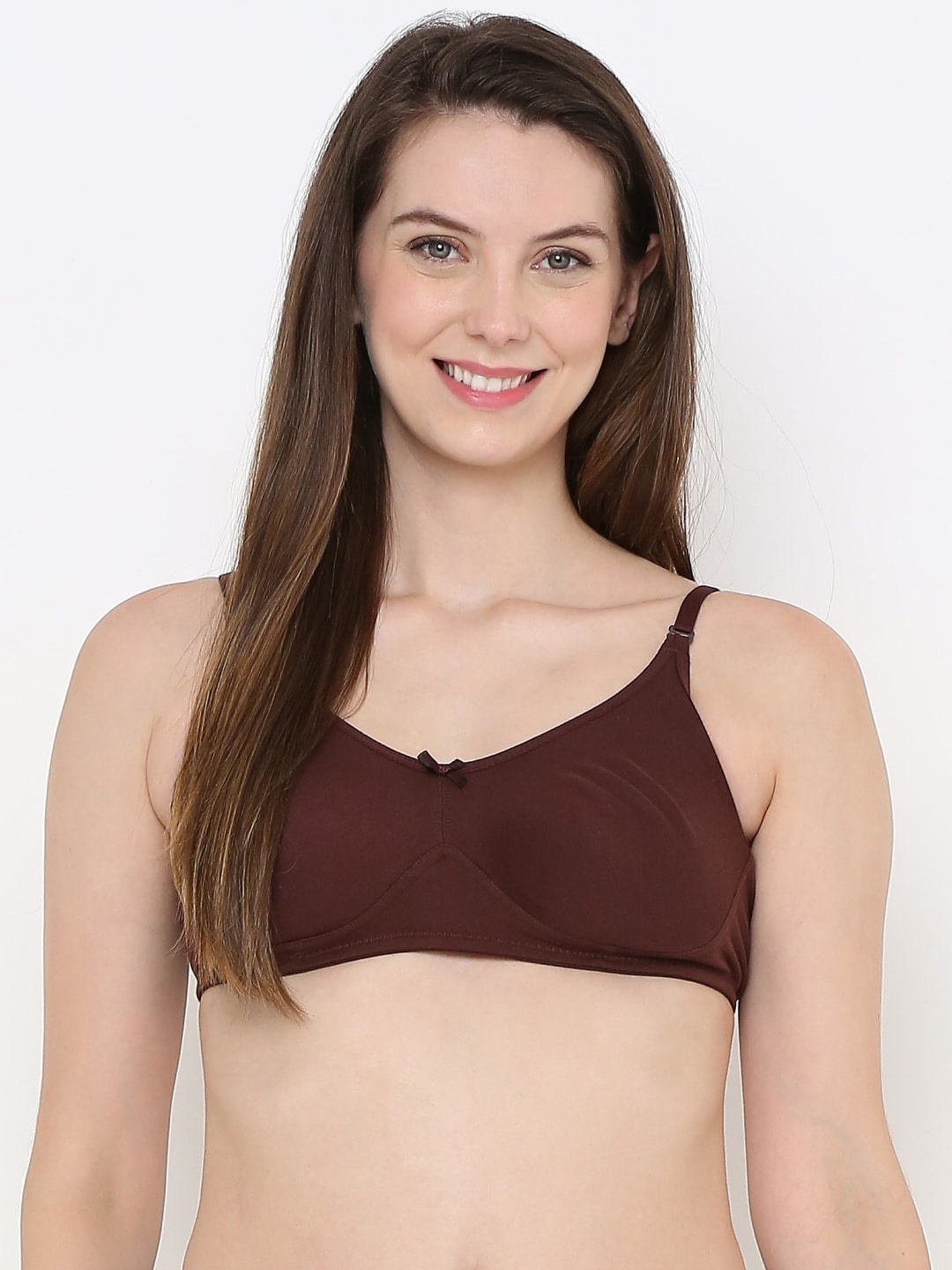 

Berrys Intimatess Non-Wired & Non Padded All Day Comfort T-shirt Bra, Coffee brown