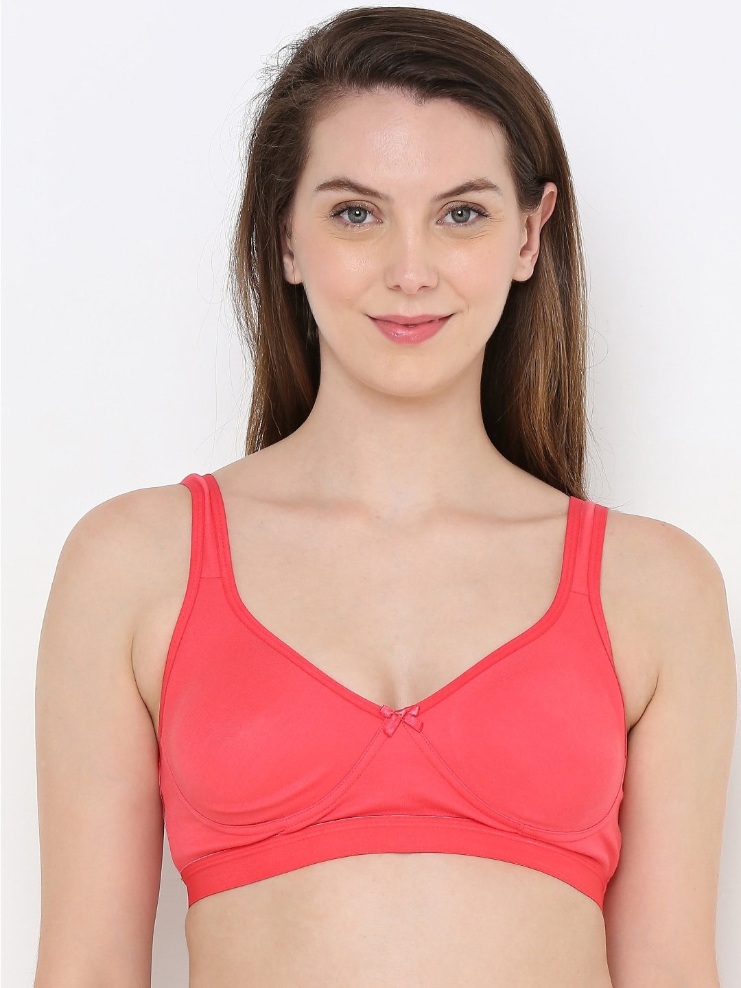 

Berrys Intimatess Non-Wired & Non Padded with Full Coverage T-shirt Bra, Red