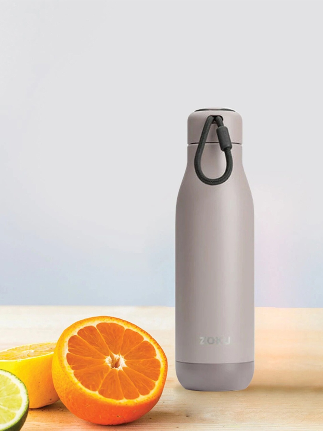 

ZOKU Brown Stainless Steel Double Wall Insulated Water Bottle 750 ml