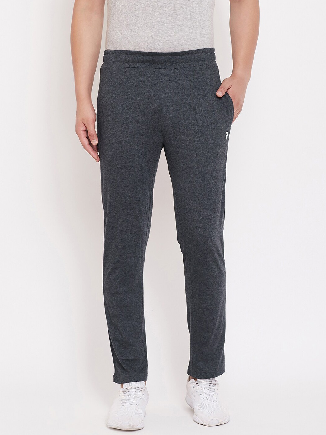 

PERFKT-U Men Regular Fit Training or Gym Sports Track Pants, Charcoal