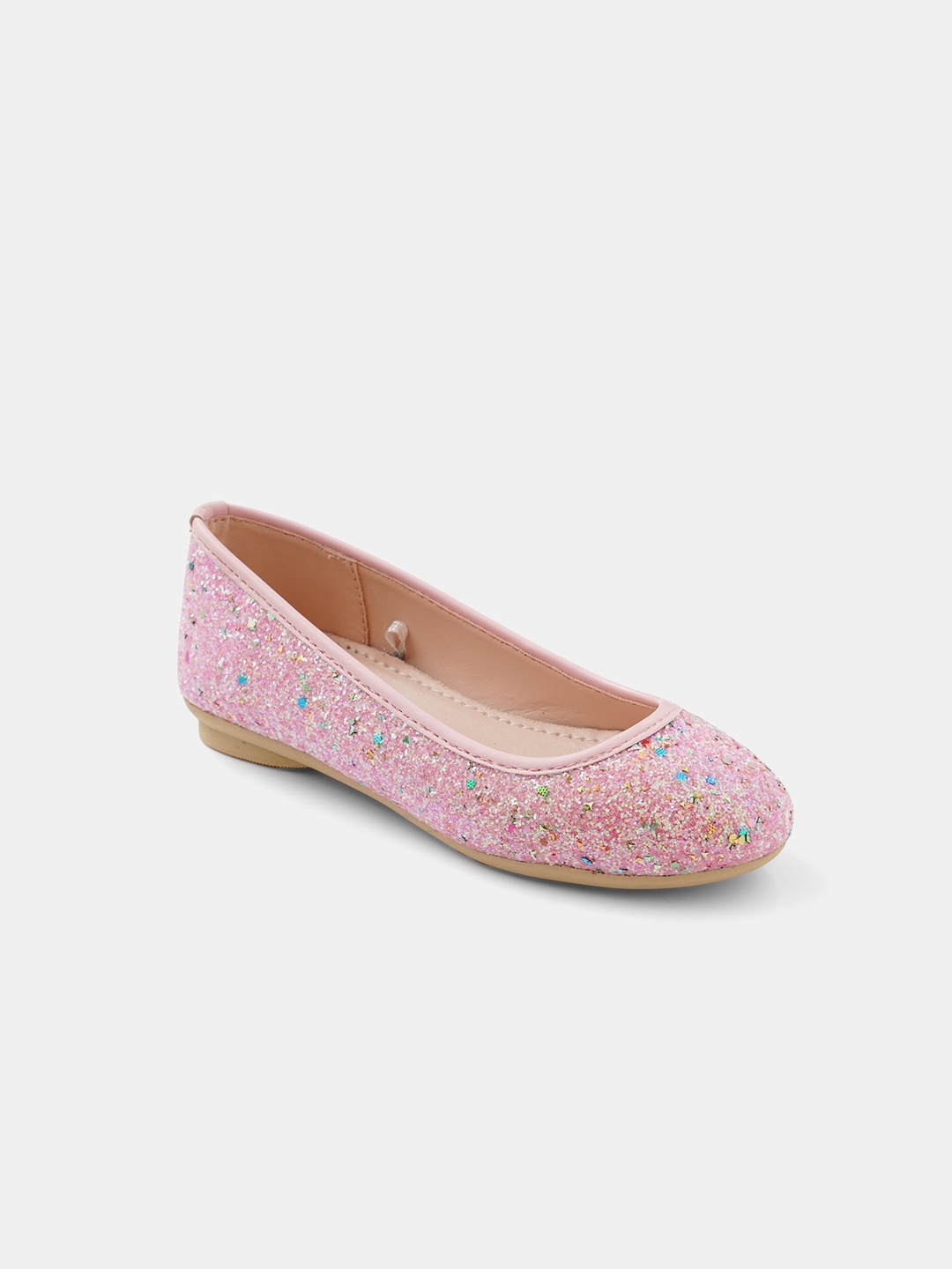 

R&B Girls Embellished Ballerinas, Pink