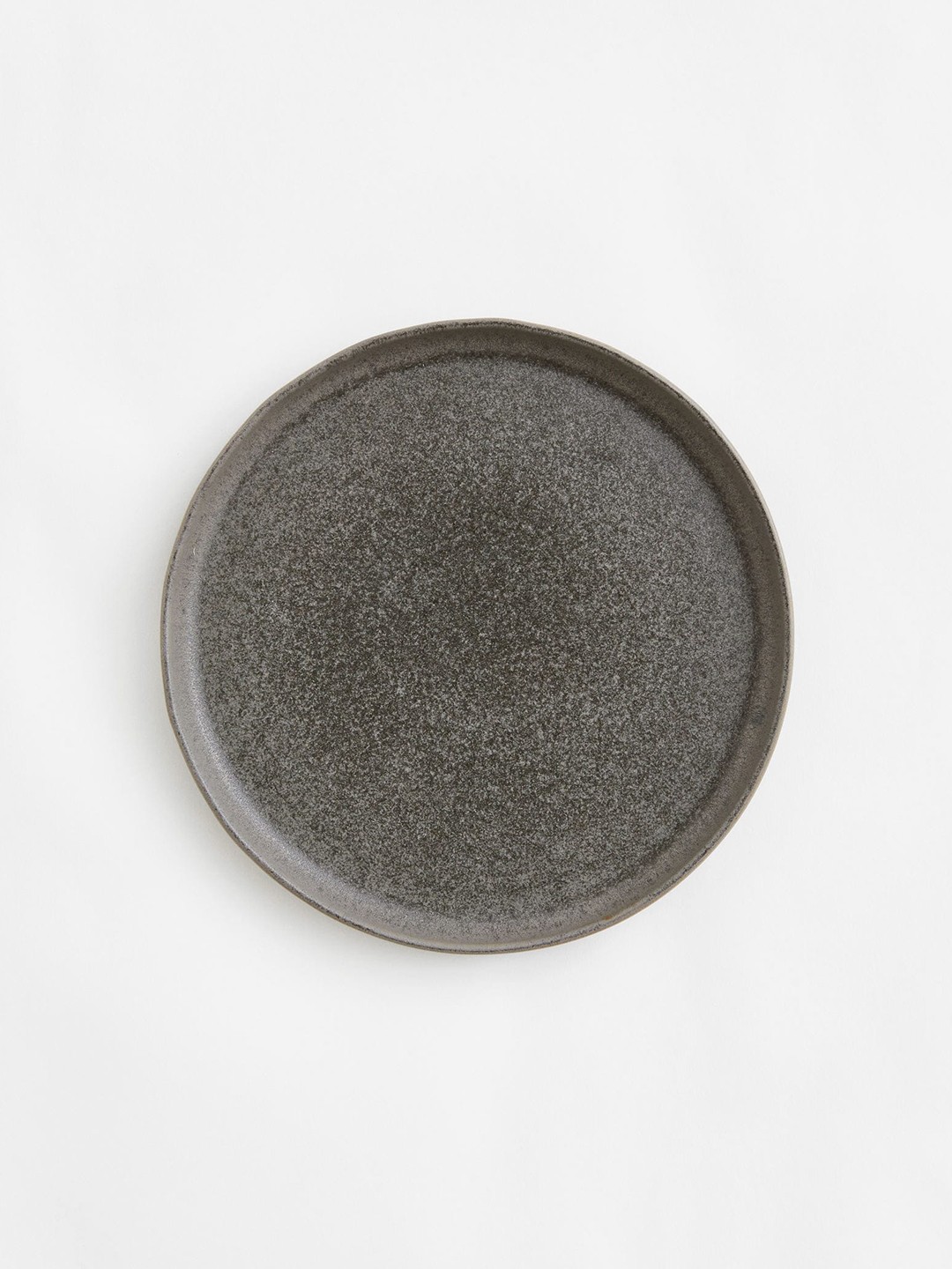 

H&M Stoneware Plate, Brown