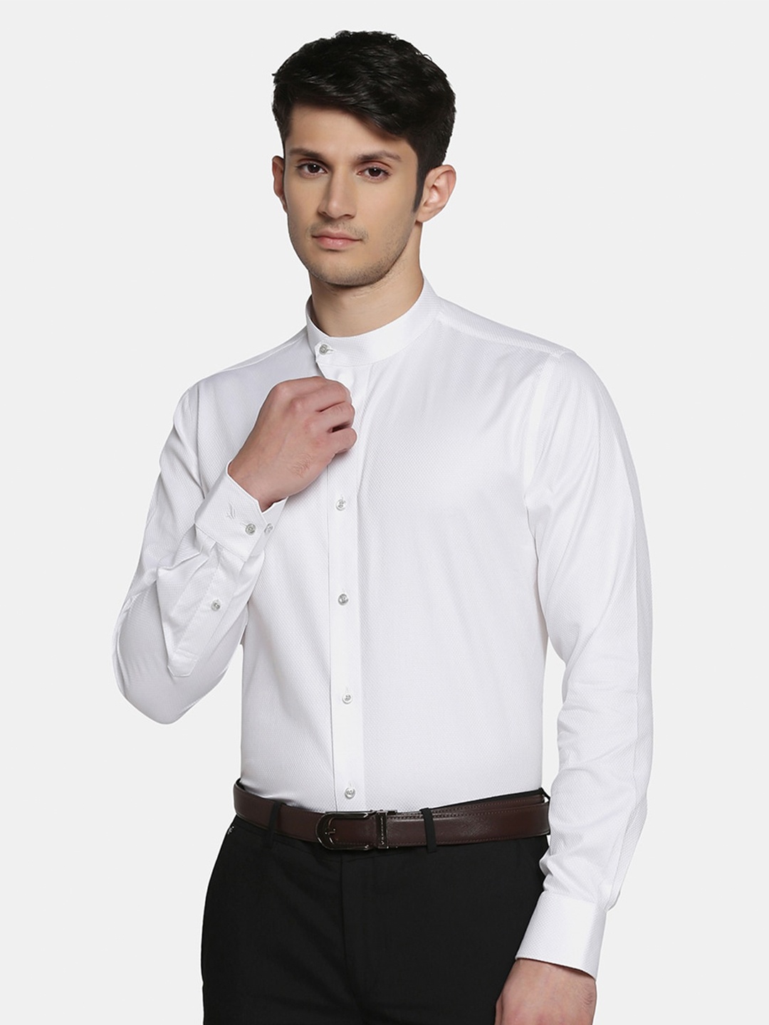 

Blackberrys Slim Fit Pure Cotton Formal Shirt, White