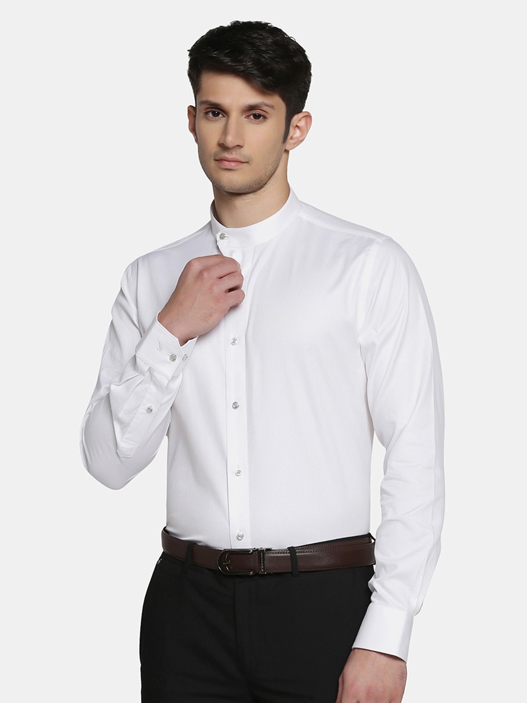 

Blackberrys Cotton Formal Shirt, White