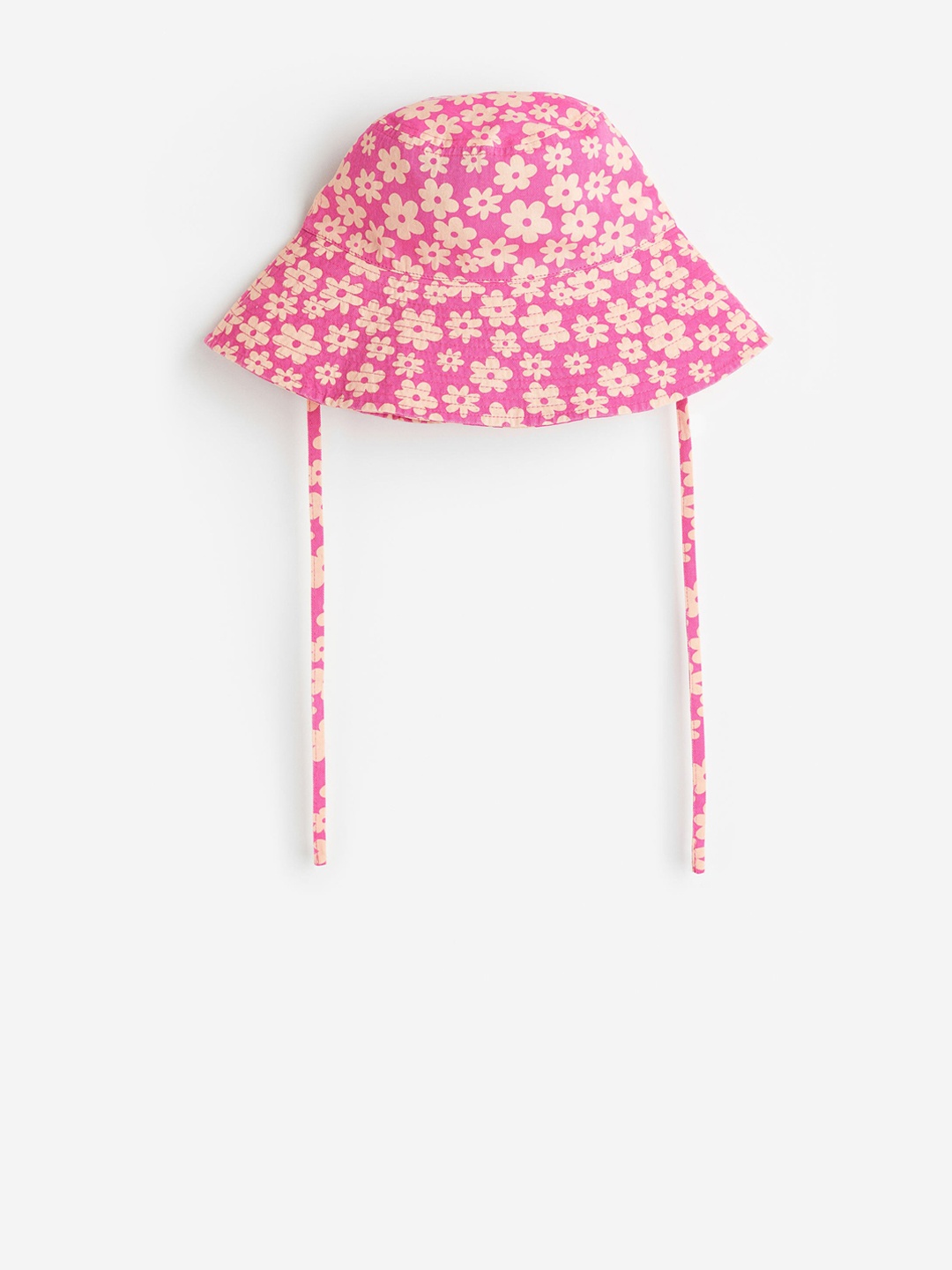 

H&M Women Tie-Detail Sun Hat, Pink