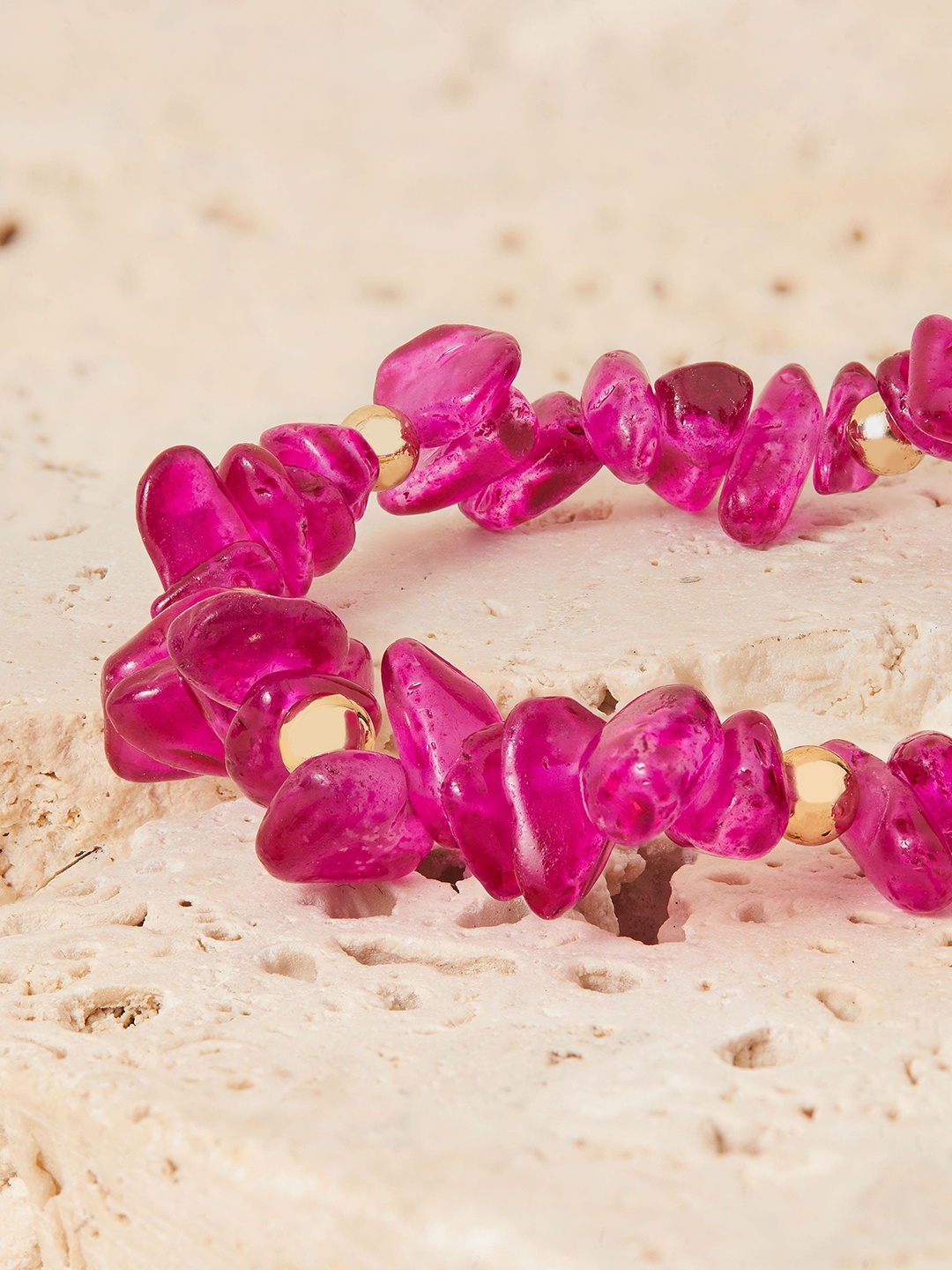 

Accessorize Crystals Wraparound Bracelet, Purple