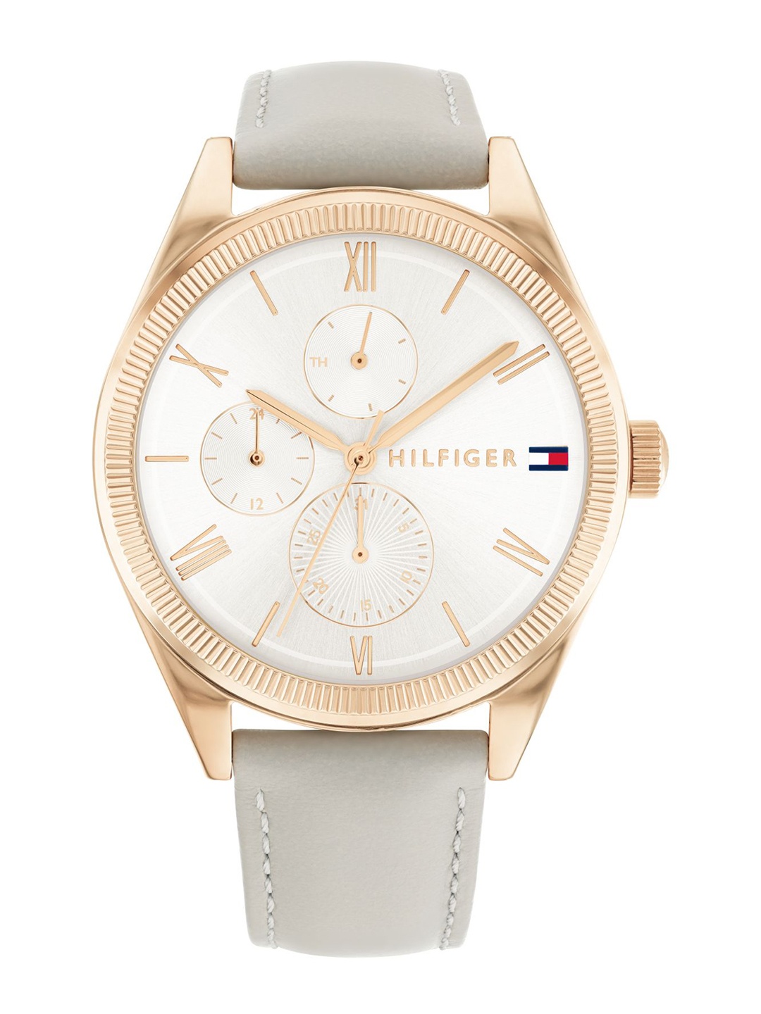 

Tommy Hilfiger Women Dial & Leather Straps Analogue Watch TH1782595, White
