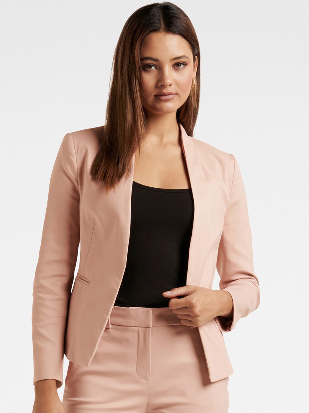 

Forever New Women Open-Front Blazer, Pink