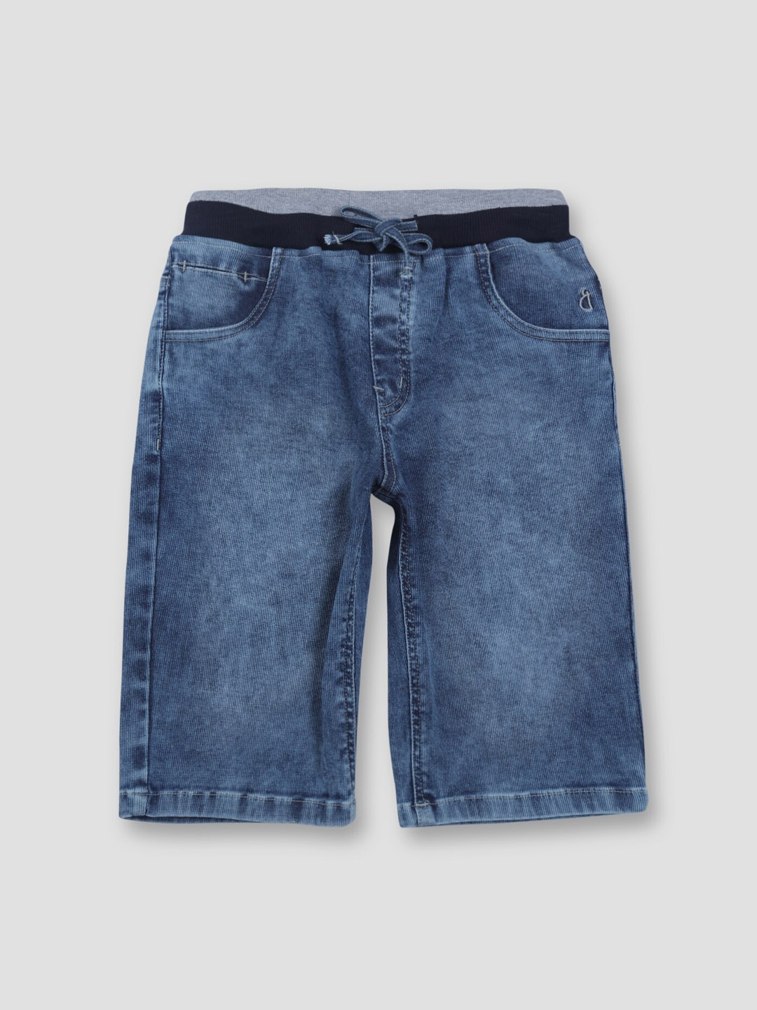 

Gini and Jony Boys Washed Denim Shorts, Blue