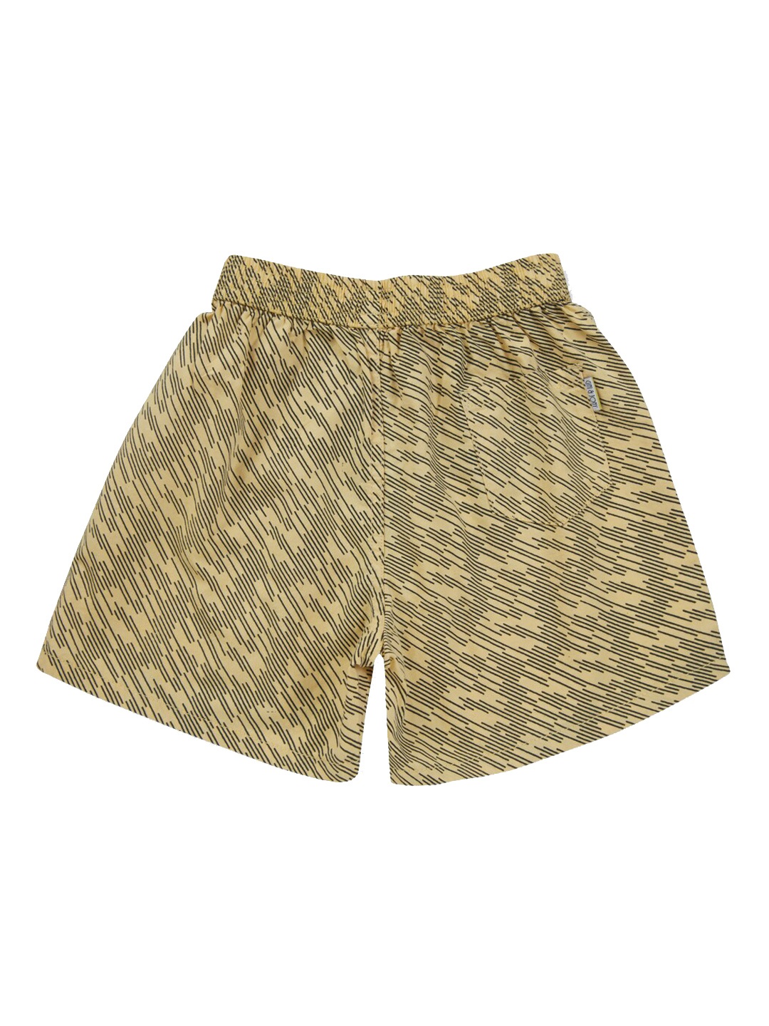 

Gini and Jony Boys Printed Regular Fit Cotton Shorts, Yellow