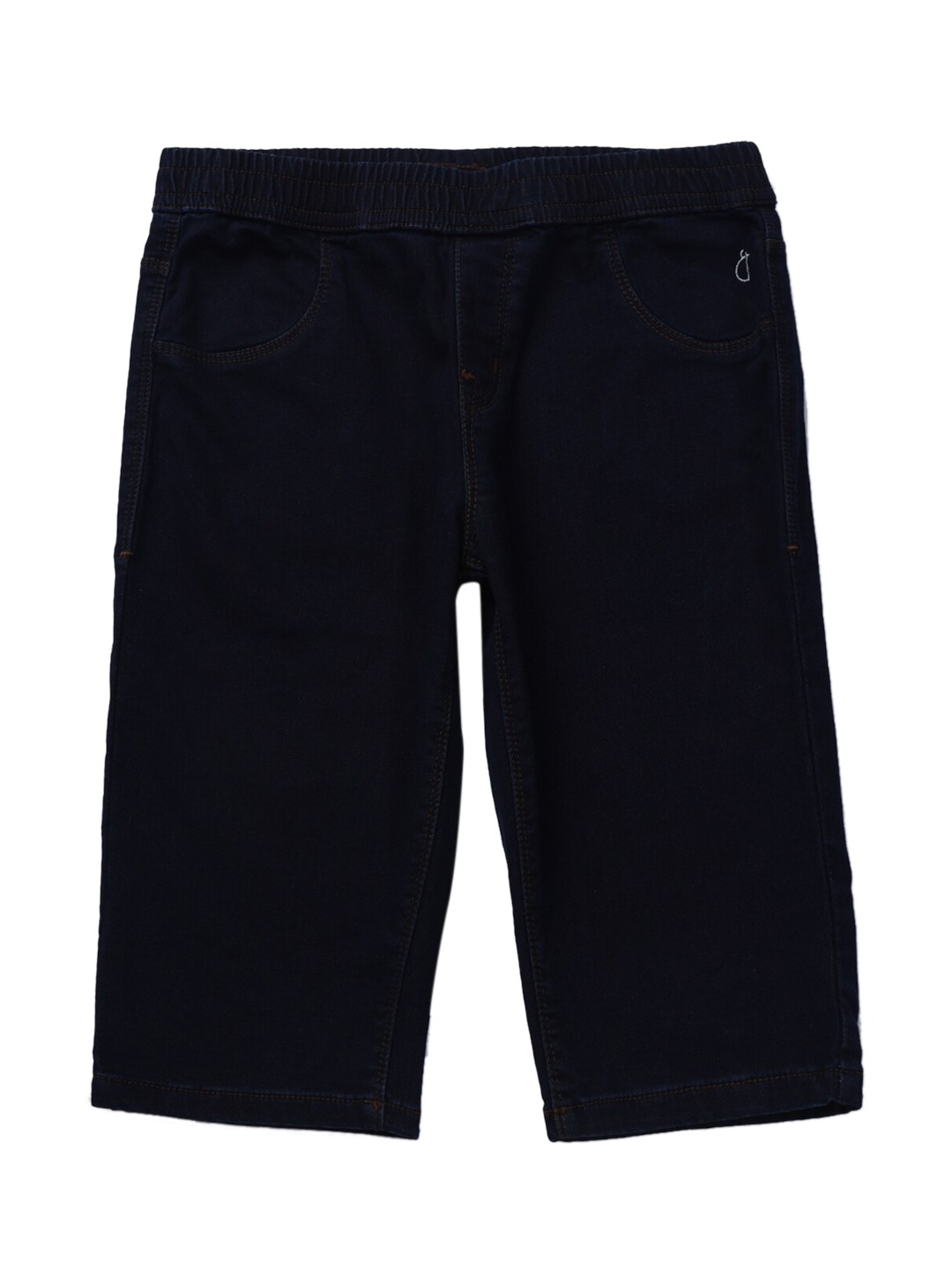 

Gini and Jony Girls Regular Fit Denim Shorts, Navy blue