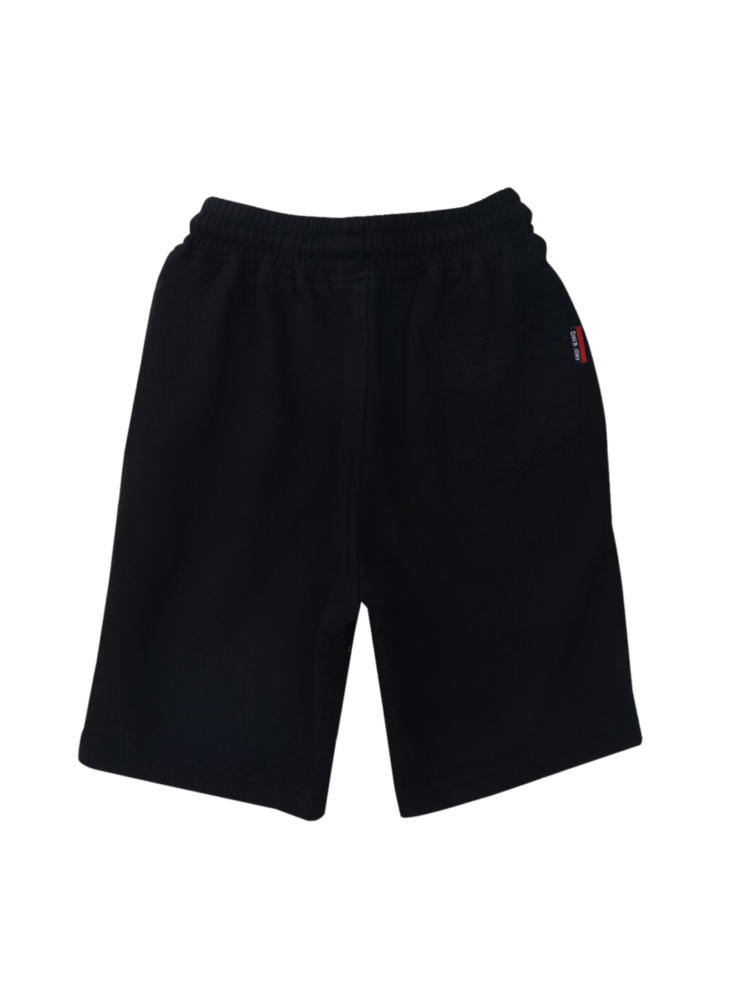 

Gini and Jony Boys Regular Fit Cotton Shorts, Black