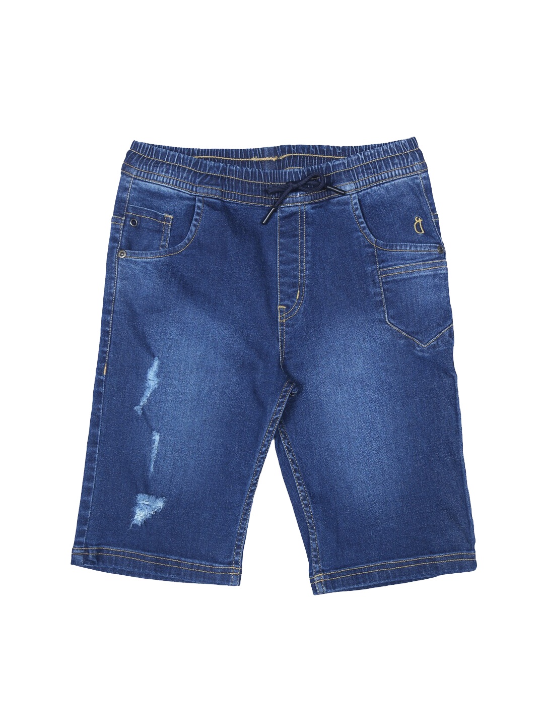 

Gini and Jony Boys Washed Denim Shorts, Blue