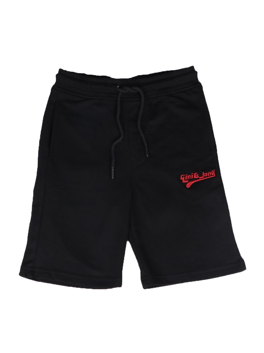 

Gini and Jony Boys Mid-Rise Shorts, Black