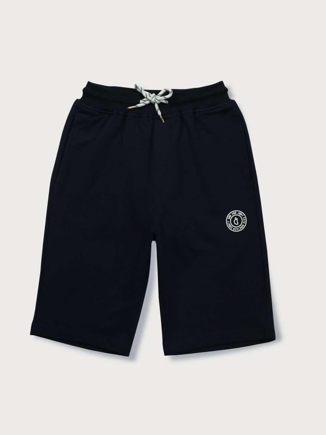 

Gini and Jony Boys Regular Fit Cotton Shorts, Navy blue