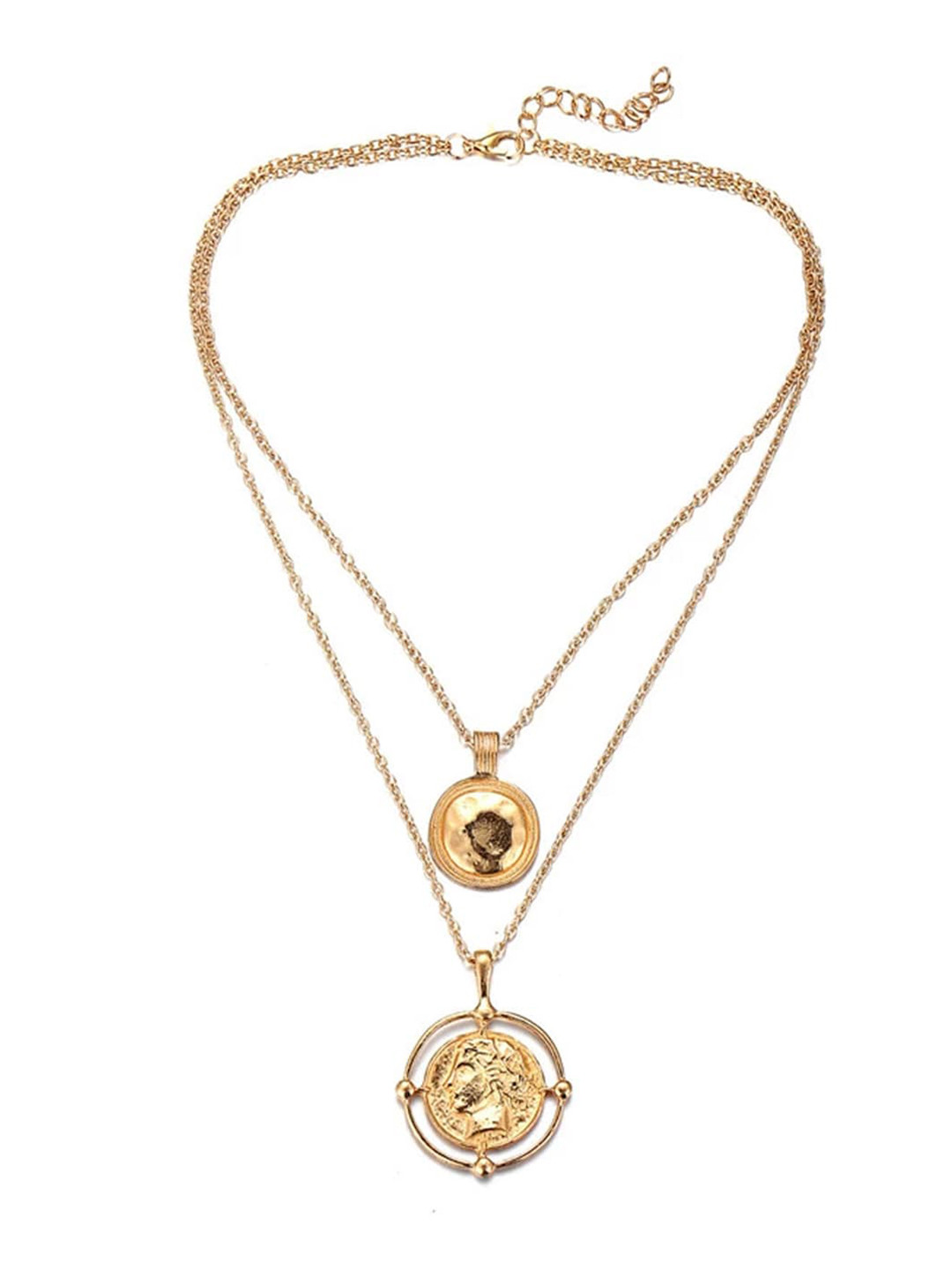 

Jewels Galaxy Gold-Plated Layered Necklace