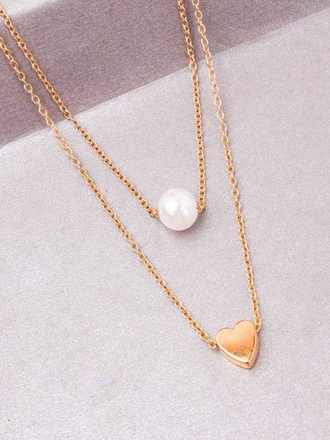 

Jewels Galaxy Gold-Plated Layered Necklace