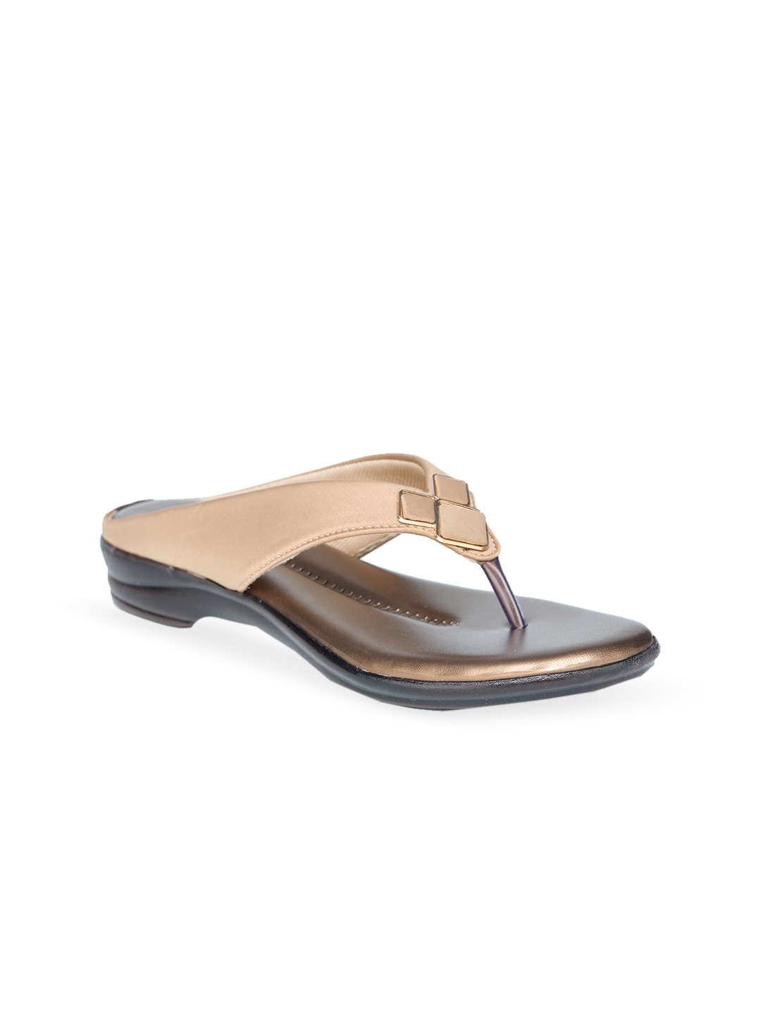 

SAPATOS Women Open Toe Flats, Beige