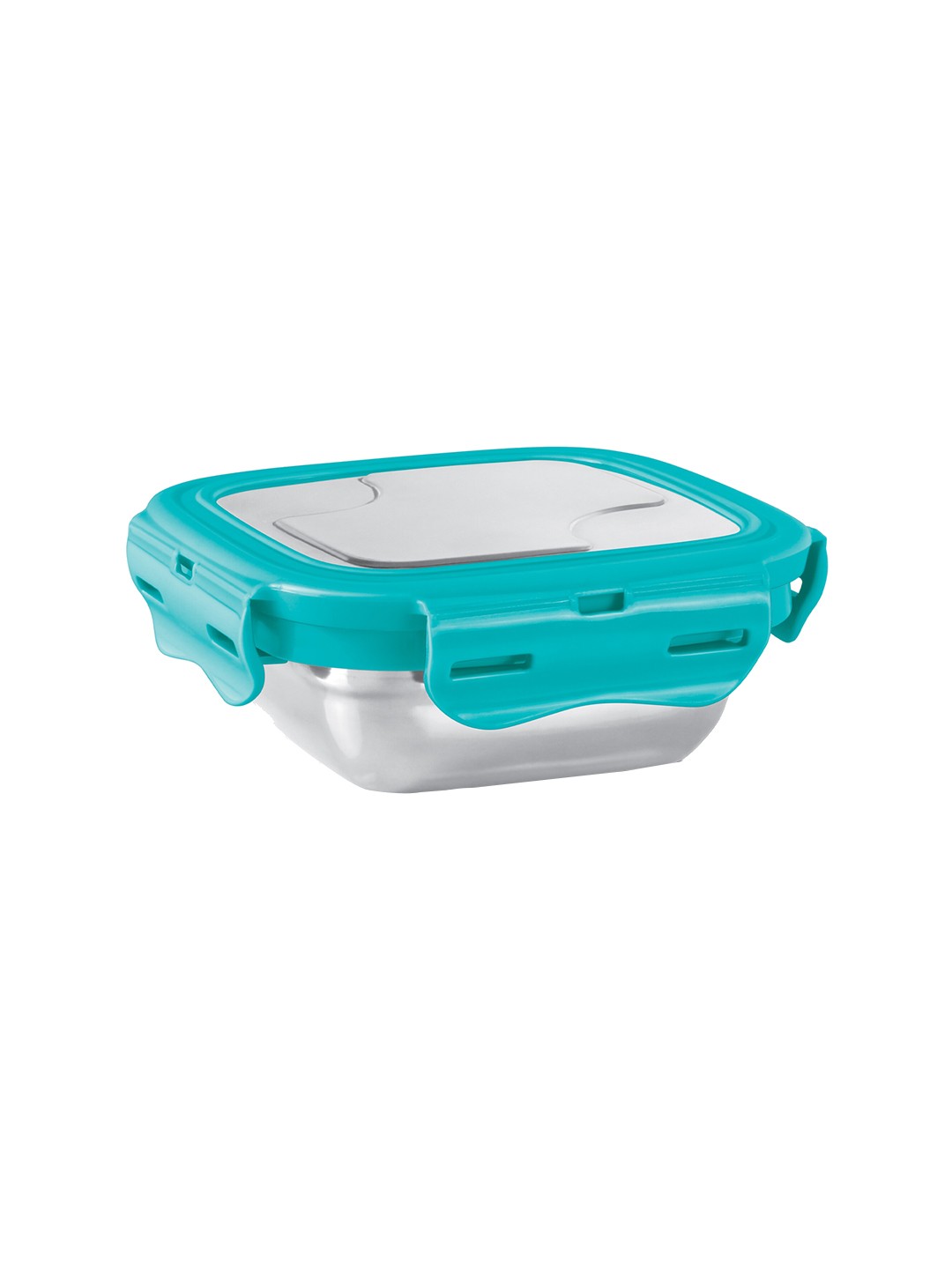 

Milton Robust 300 Blue Stainless Steel Tiffin Box With 4 Side Lock Lid 302 ml