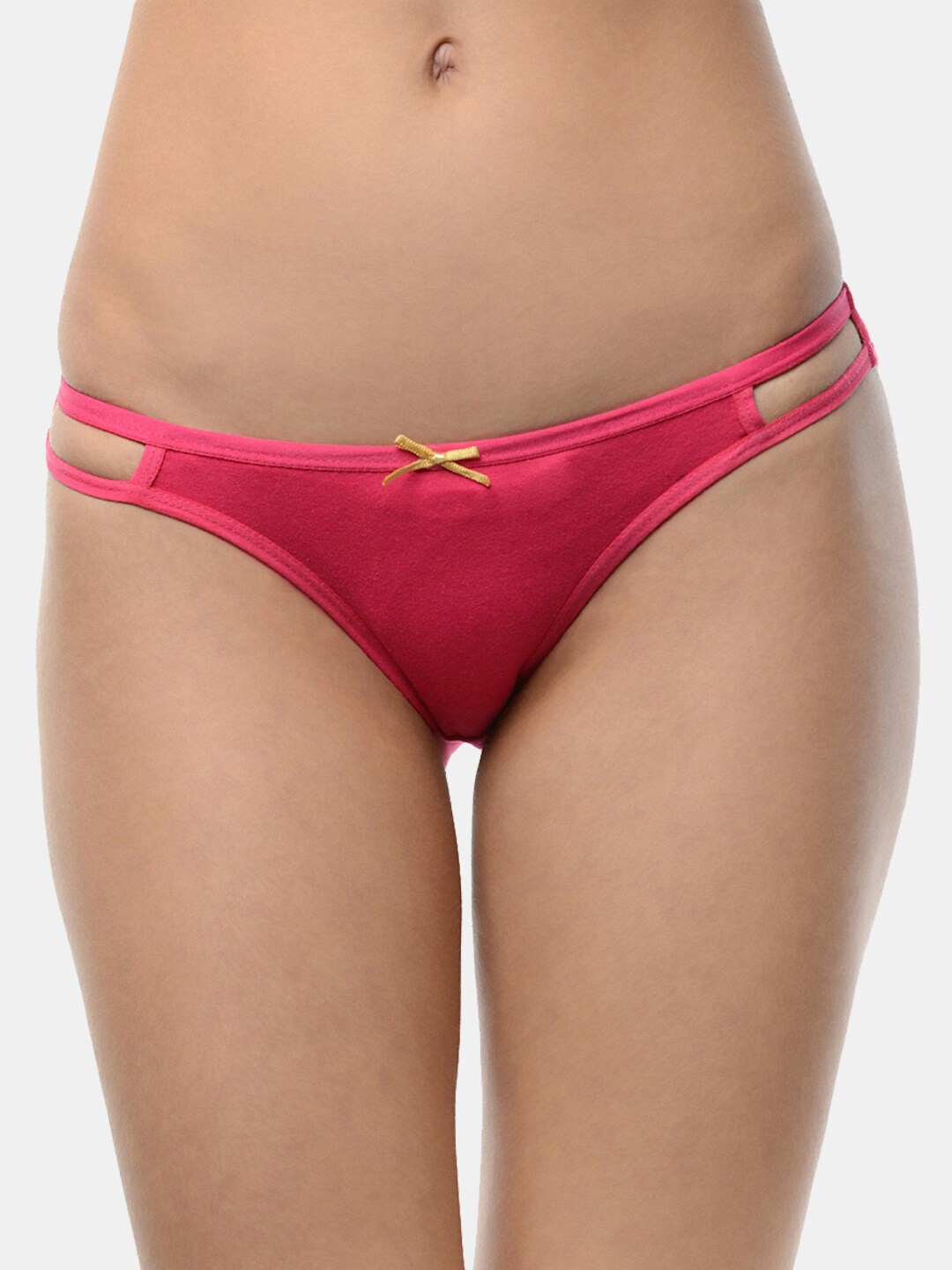 

DressBerry Women Low-Rise Bikini Brief-DB-MARY-MZ-1, Magenta