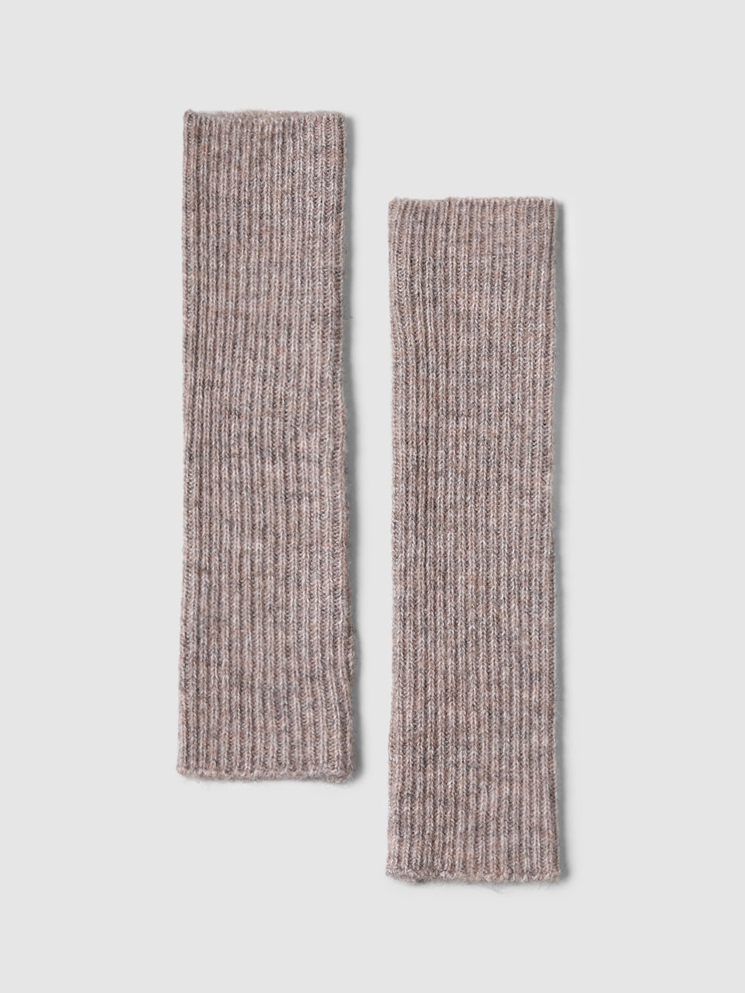 

ONLY Knitted Thumb Hole Details Long Gloves, Camel brown