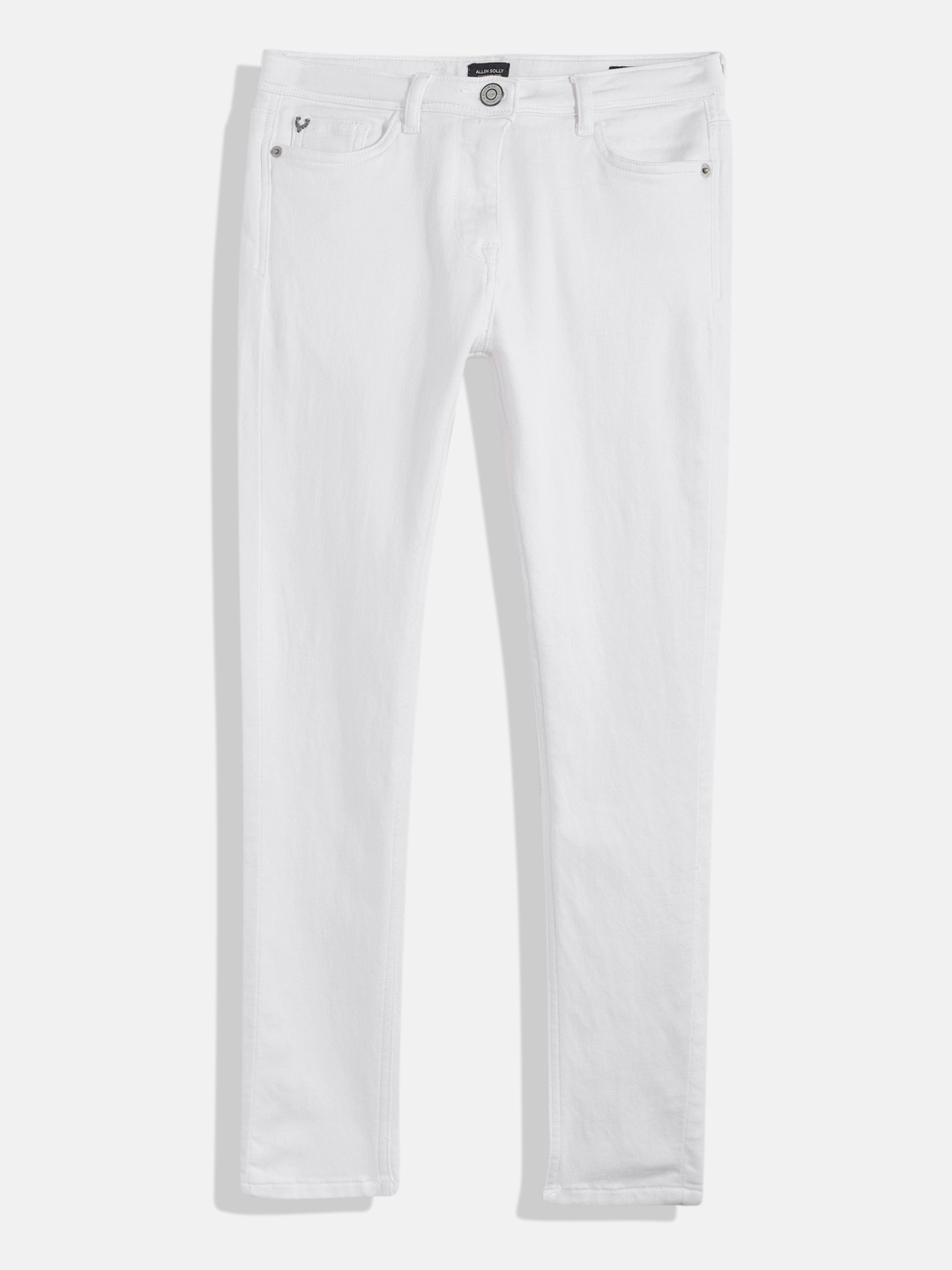 

Allen Solly Junior Girls Slim Fit Stretchable Jeans, White