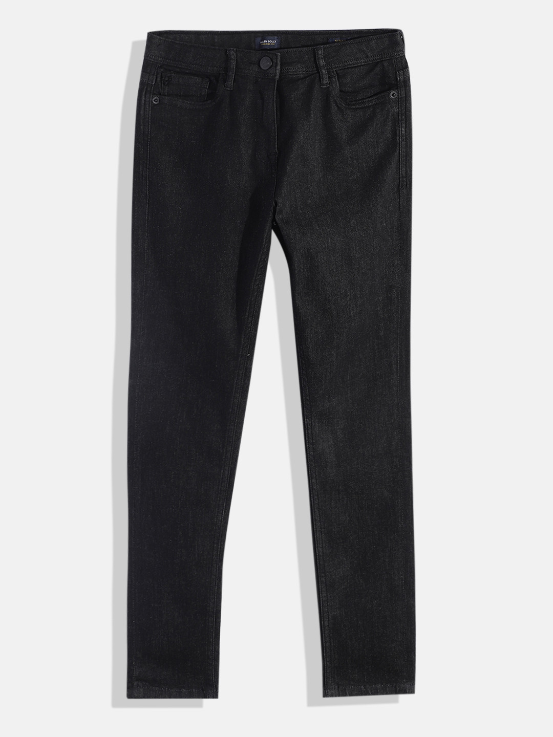 

Allen Solly Junior Girls Slim Fit Clean Look Stretchable Jeans, Black