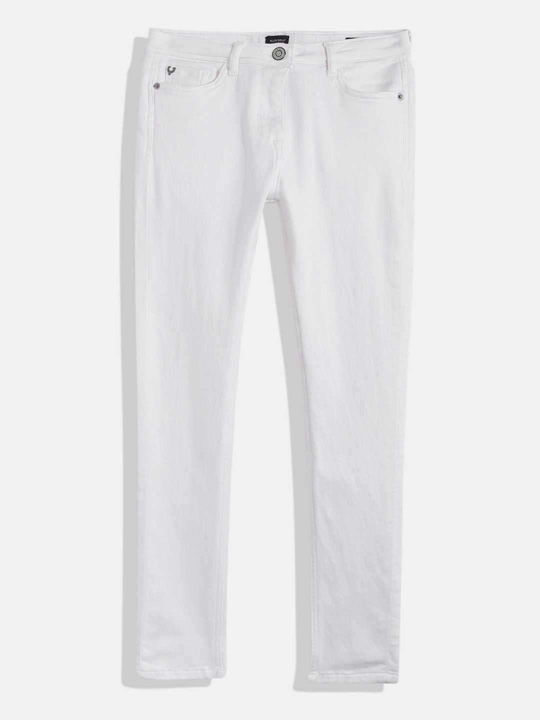 

Allen Solly Junior Girls Slim Fit Clean Look Stretchable Jeans, White
