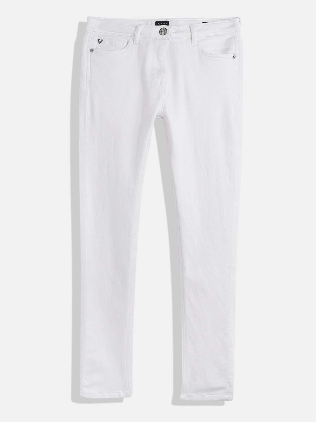 

Allen Solly Junior Girls Slim Fit Clean Look Stretchable Jeans, White