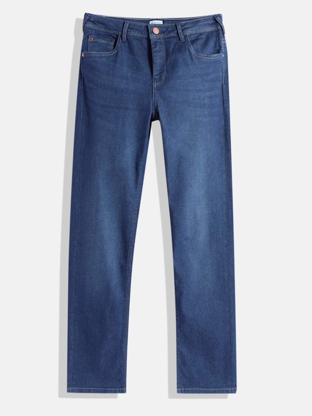 

Allen Solly Junior Boys Slim Fit Clean Look Stretchable Jeans, Blue