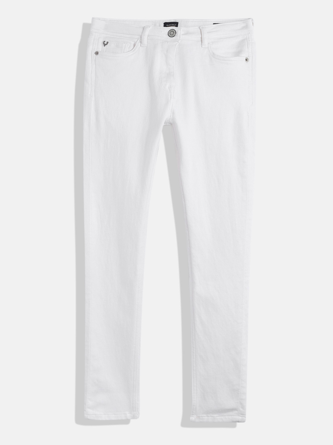 

Allen Solly Junior Girls Slim Fit Clean Look Stretchable Jeans, White