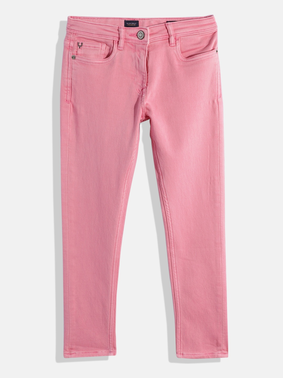 

Allen Solly Junior Girls Slim Fit Stretchable Jeans, Pink