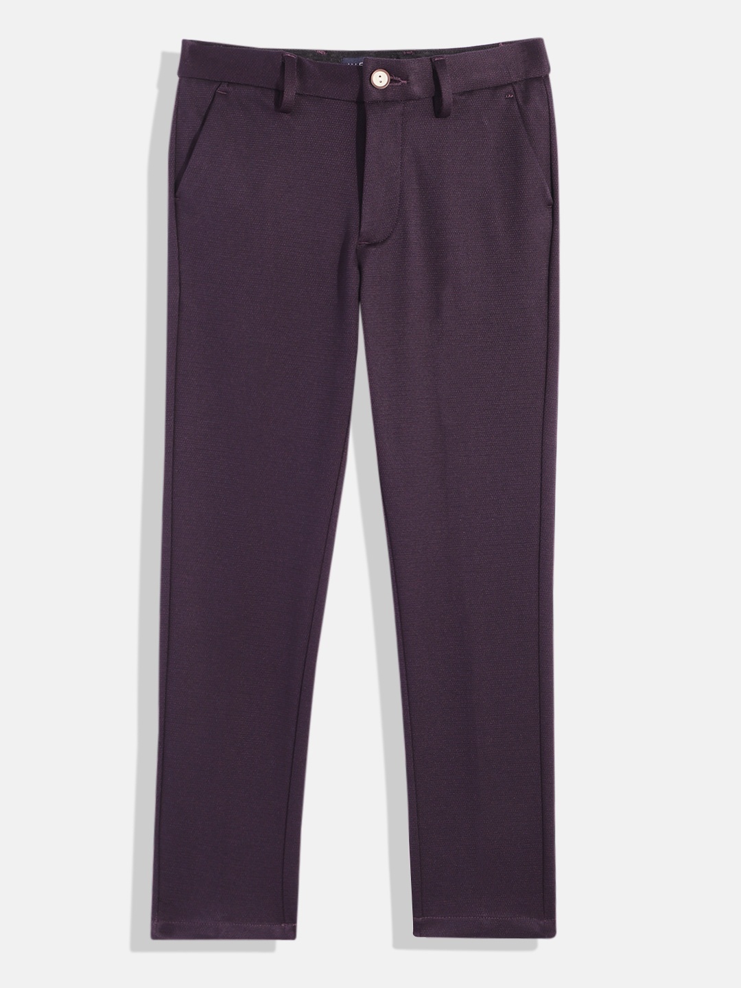 

Allen Solly Junior Boys Regular Trousers, Purple