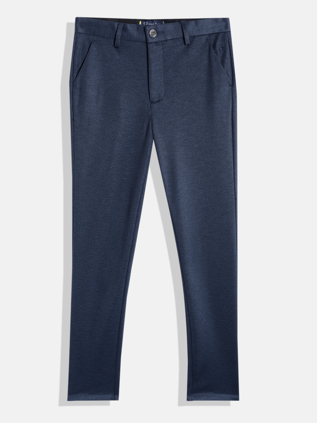 

Allen Solly Junior Boys Regular Fit Trousers, Navy blue