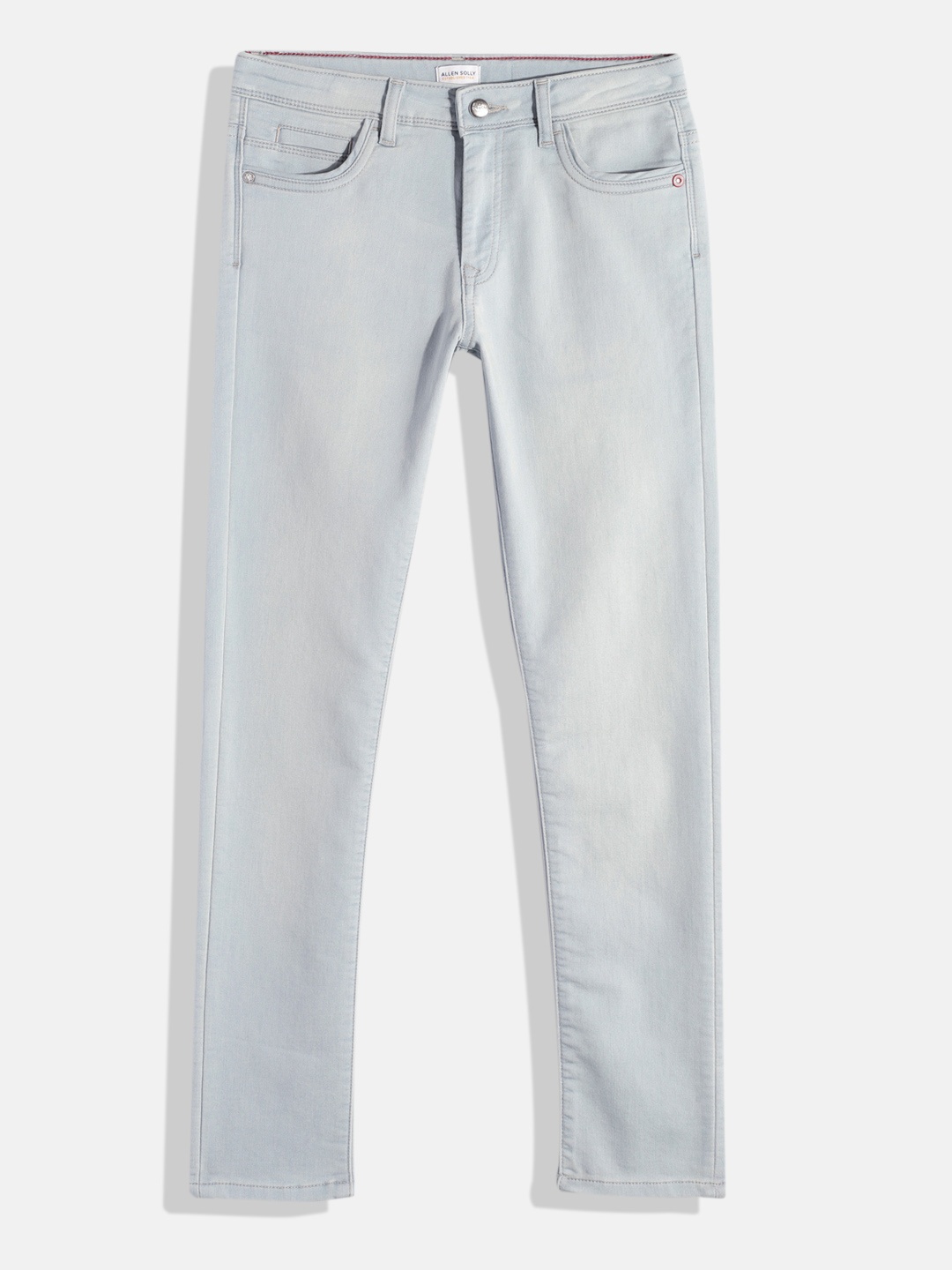 

Allen Solly Junior Boys Skinny Fit Light Fade Stretchable Jeans, Blue