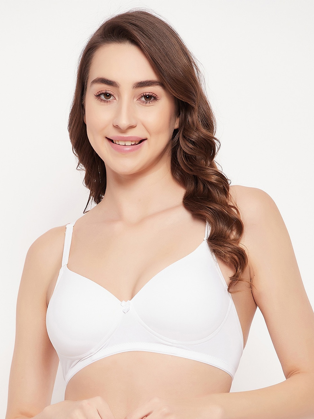 

Clovia Lightly Padded T-Shirt Bra, White