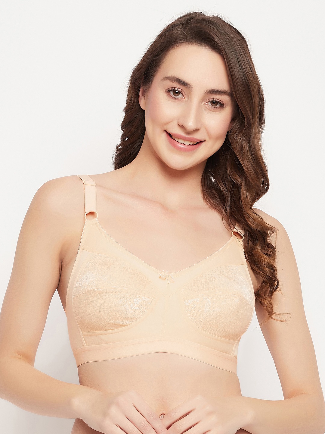 

Clovia Non-Padded Everyday Bra, Beige