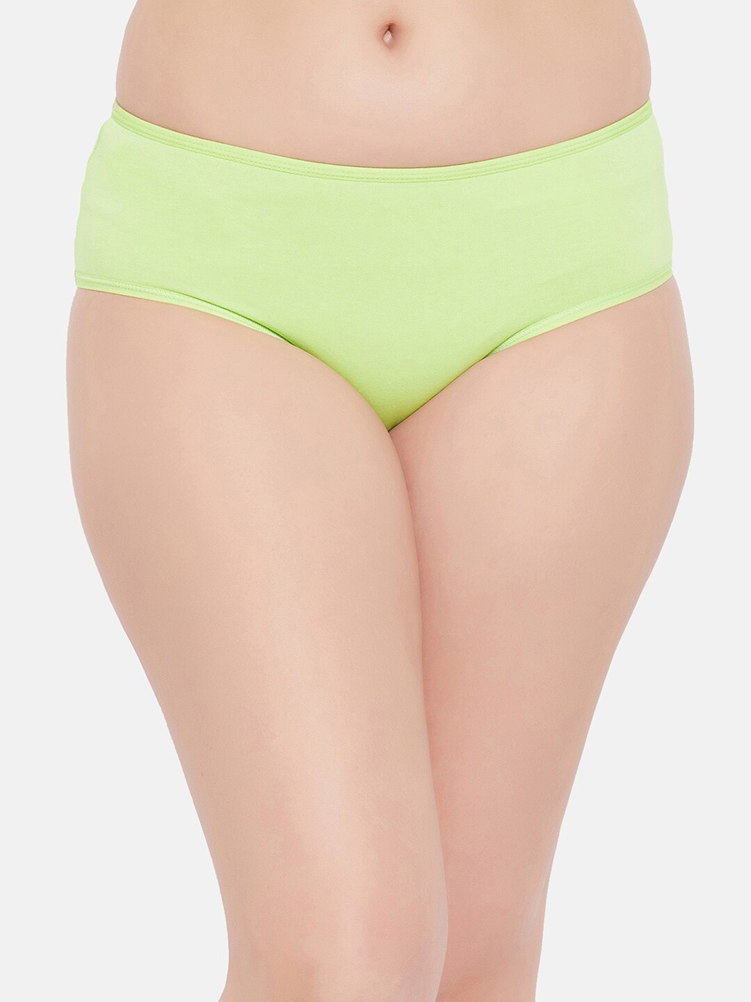 

Clovia Women Mid-Rise Hipster Briefs, Green