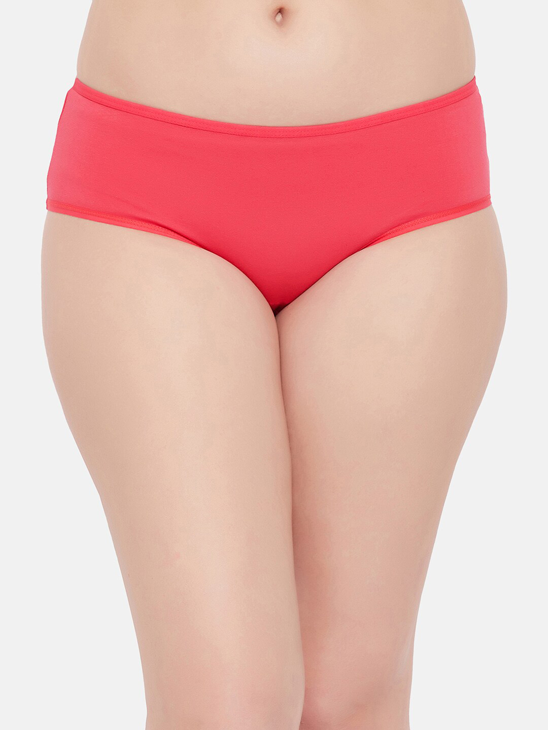 

Clovia Women Cotton Mid-Rise Hipster Briefs, Pink