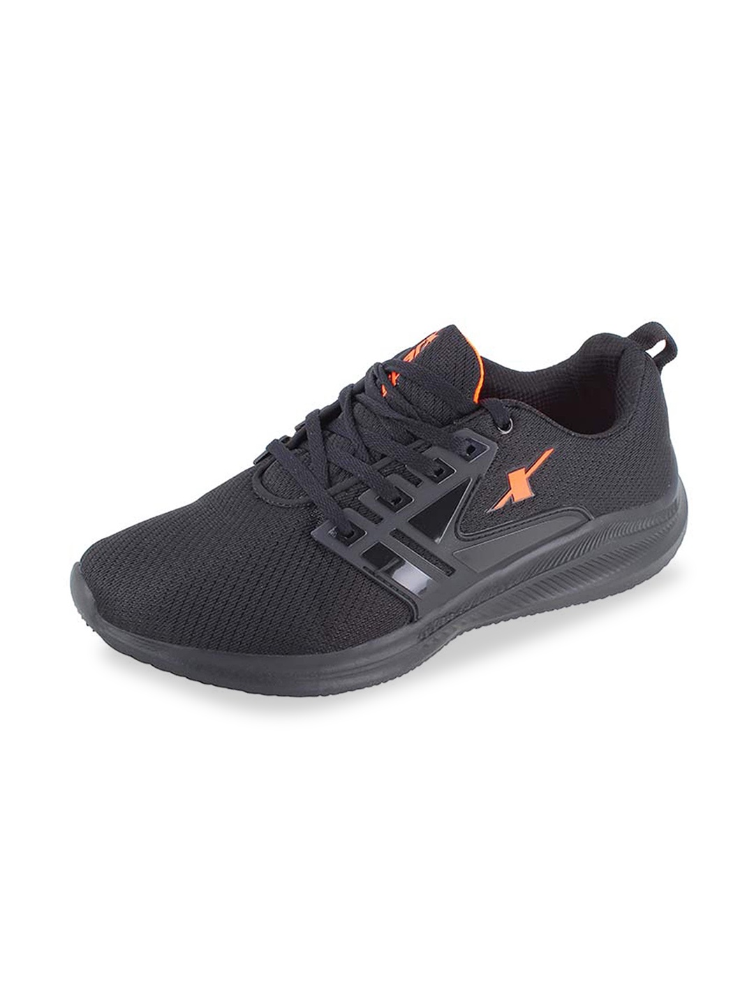 

Sparx Men Mesh Non-Marking Running Shoes, Black