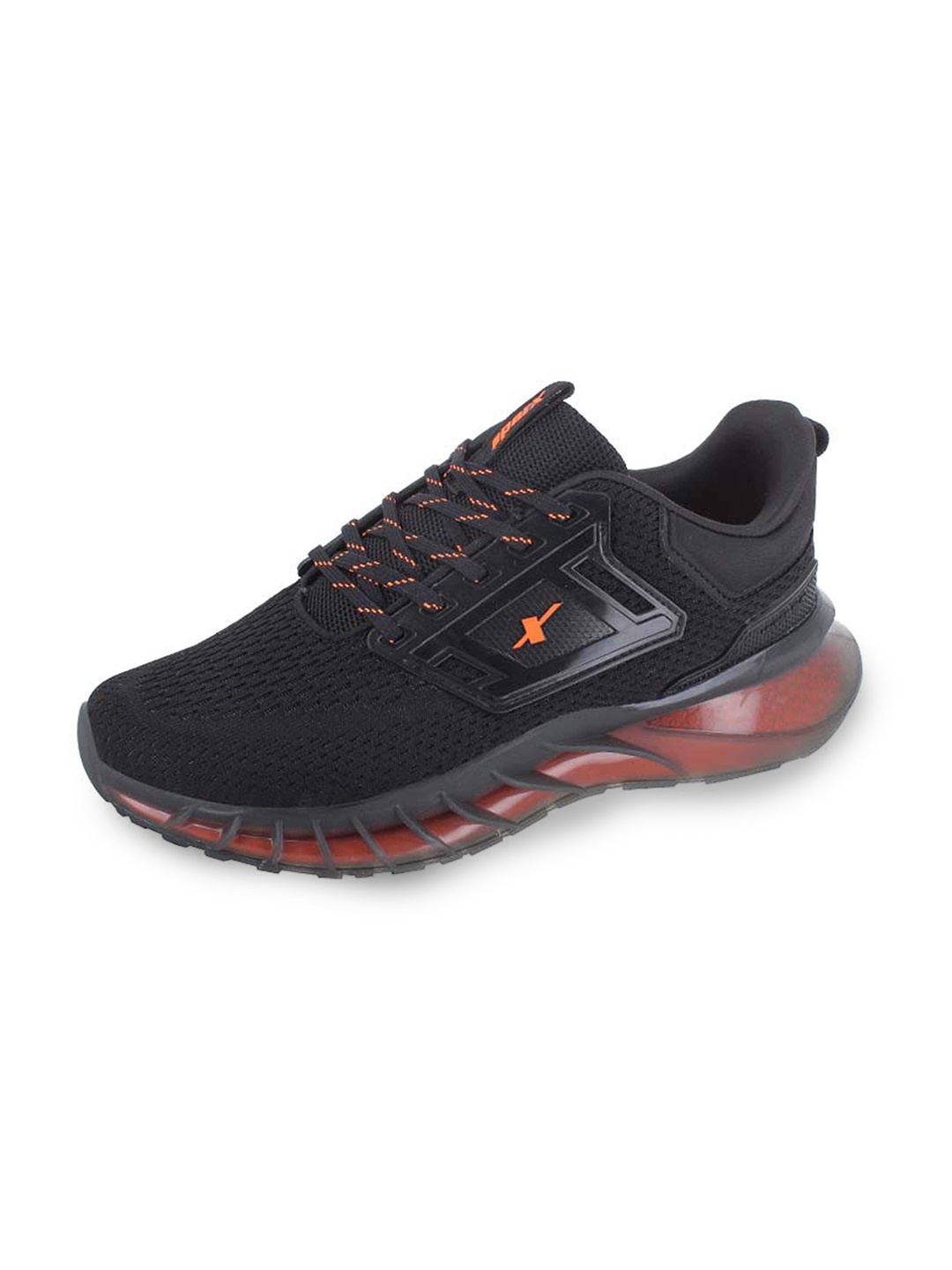 

Sparx Men Mesh Running Non-Marking Shoes, Black