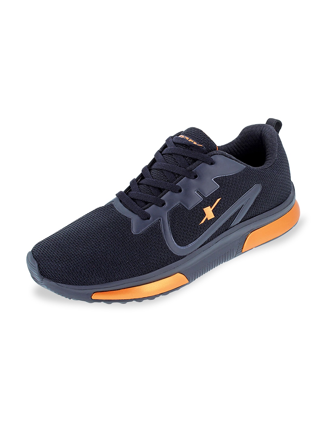 

Sparx Men Mesh Running Non-Marking Shoes, Black