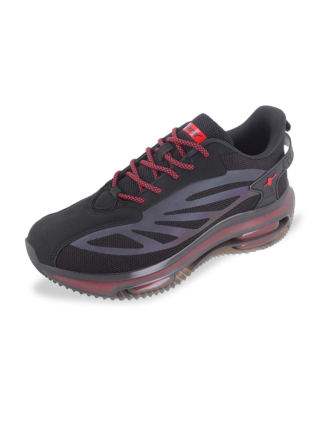 

Sparx SM798 Men Mesh Running Non-Marking Shoes, Black