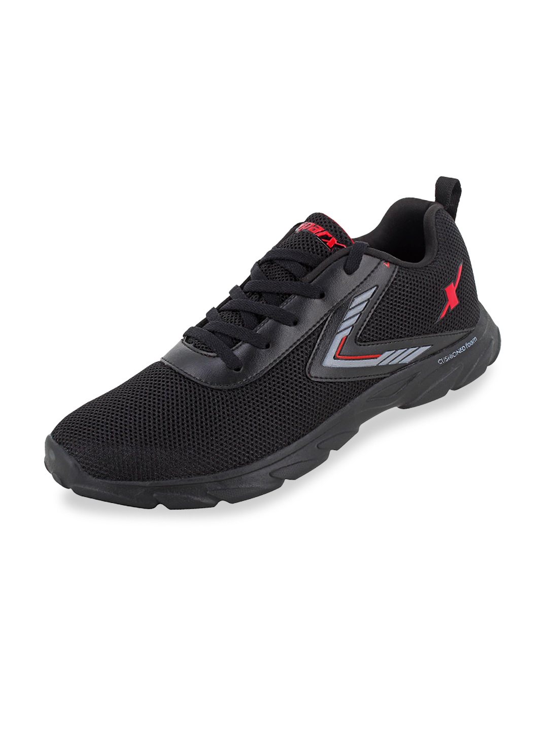 

Sparx Men Mesh Running Non-Marking Sports Shoes, Black