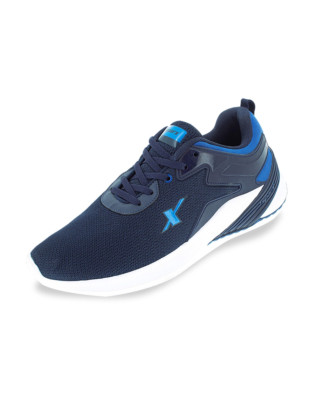 

Sparx Men Mesh Running Non-Marking Sports Shoes, Navy blue