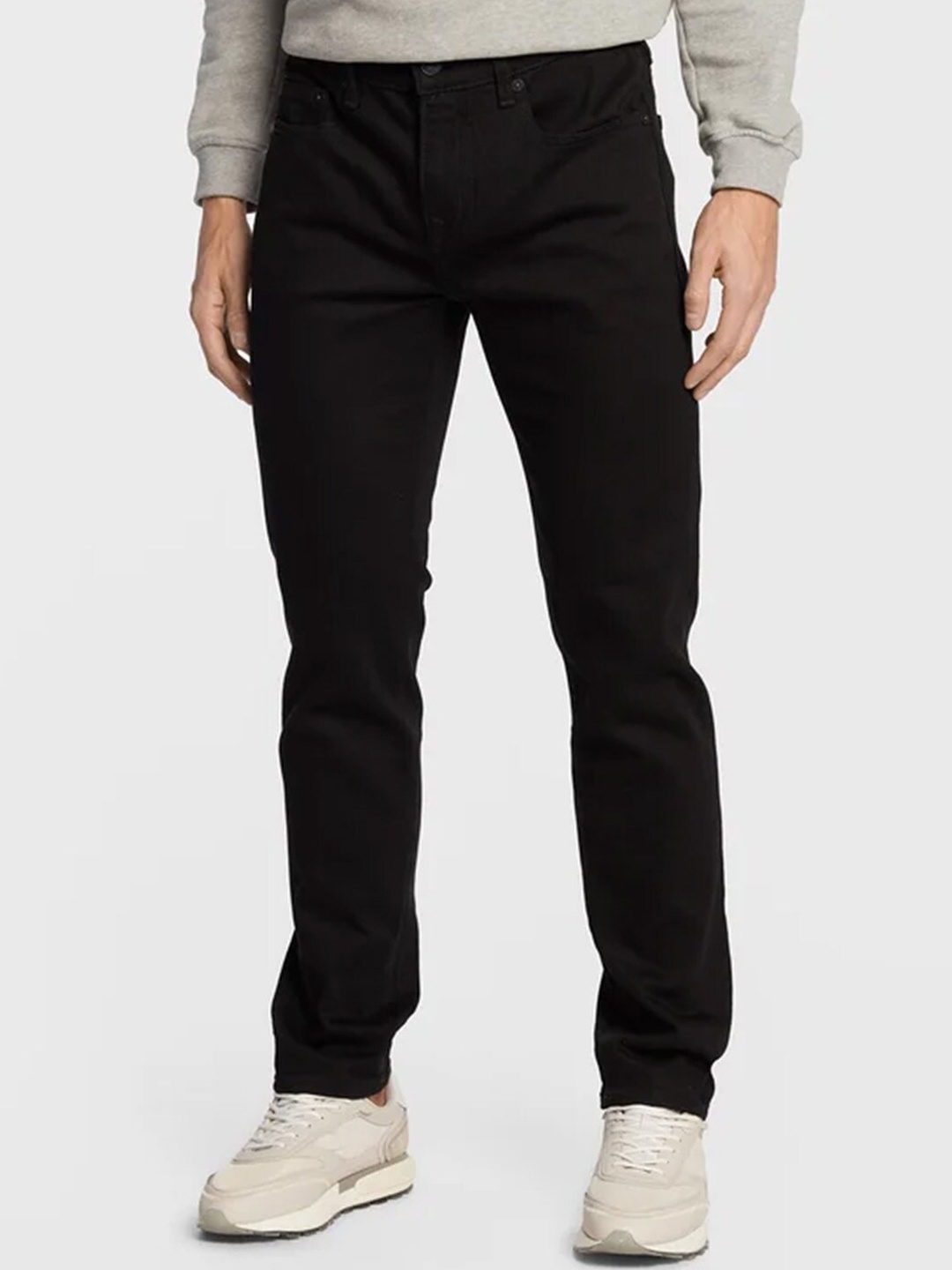 

True Religion Men Rocco Mid Rise Skinny Fit Jeans, Black