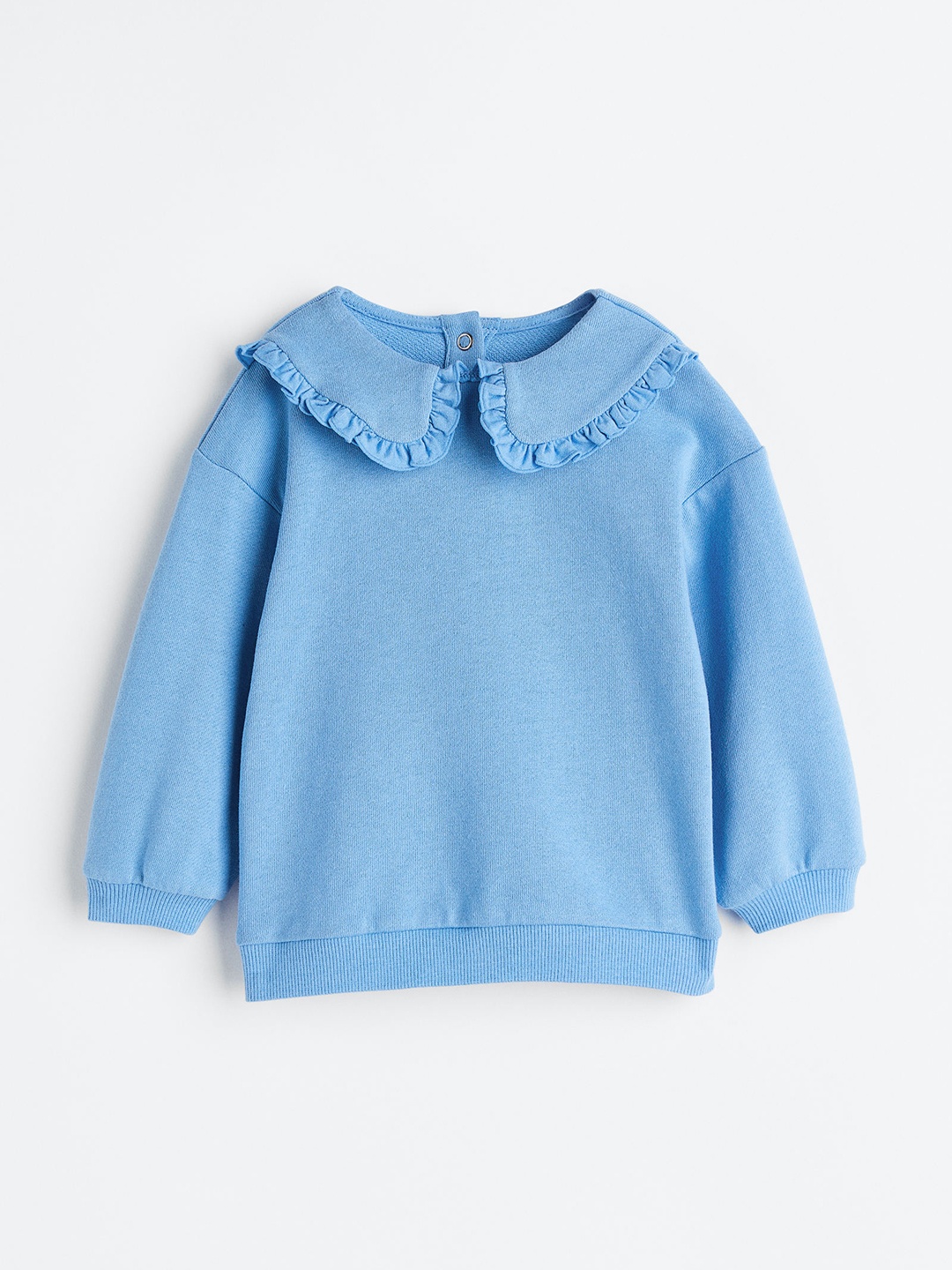 

H&M Girls Cotton Sweatshirt, Blue
