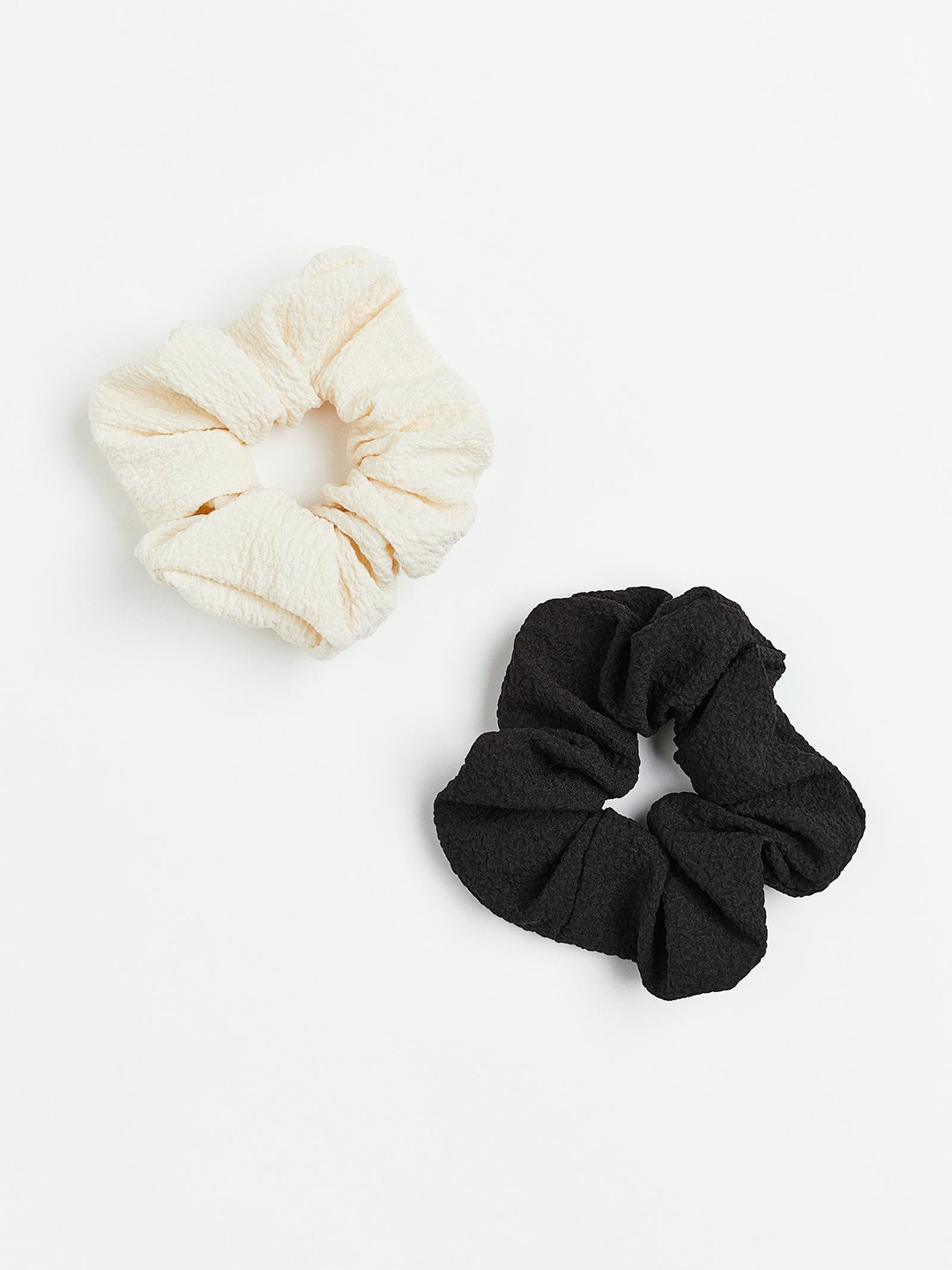 

H&M 2-Pack Scrunchies, Black