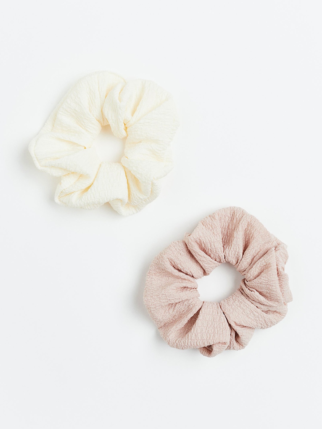 

H&M Women 2-Pack Scrunchies, Pink